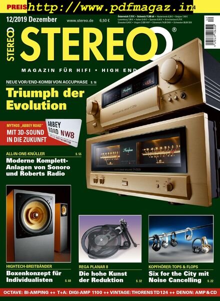 Stereo – Dezember 2019 Cover