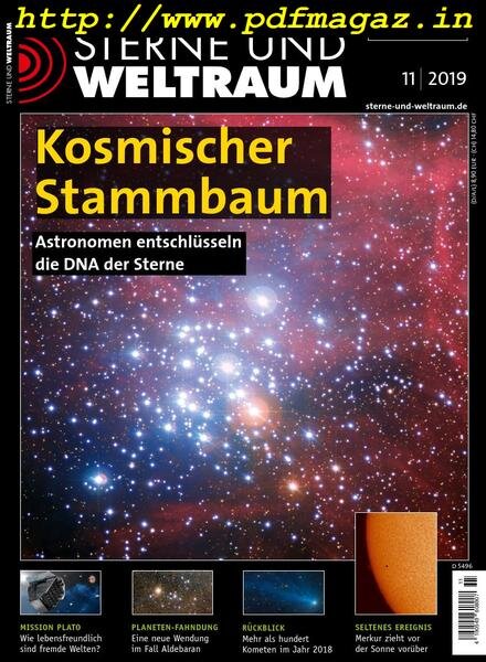 Sterne und Weltraum – Oktober 2019 Cover