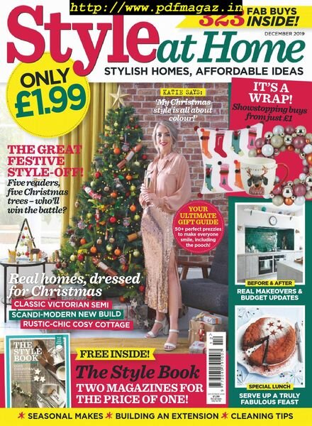 Style at Home UK – December 2019 Cover