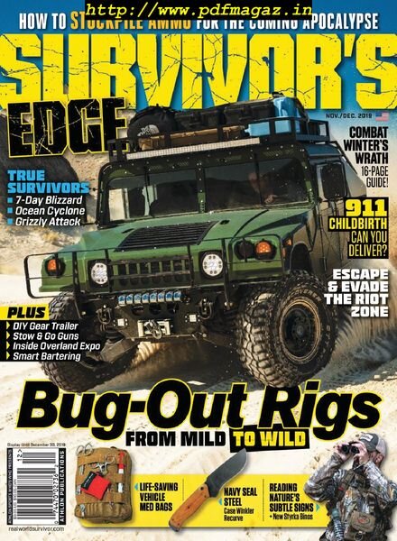 Survivor’s Edge – November 2019 Cover