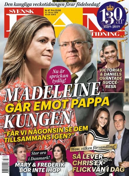 Svensk Damtidning – 14 november 2019 Cover