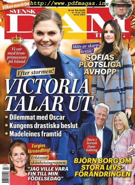 Svensk Damtidning – 24 oktober 2019 Cover