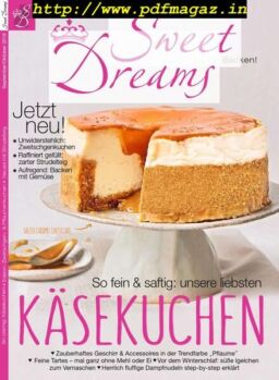 Sweet Dreams – September-Oktober 2019