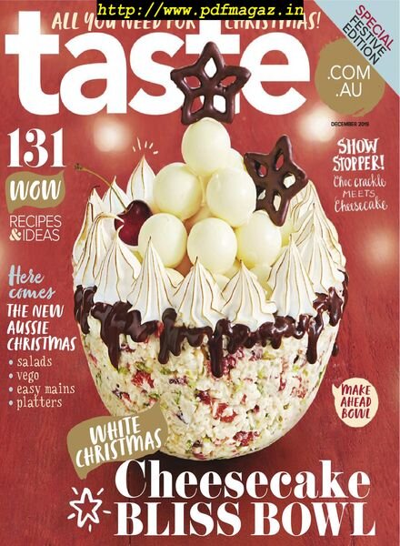 Taste.com.au – December 2019 Cover