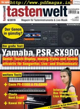 Tastenwelt – November-Dezember 2019