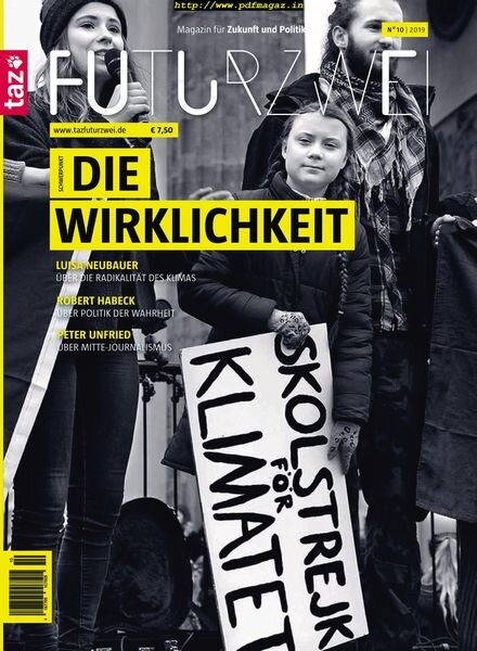taz FUTURZWEI – Oktober 2019 Cover