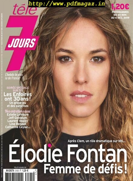 Tele 7 Jours – 30 novembre 2019 Cover