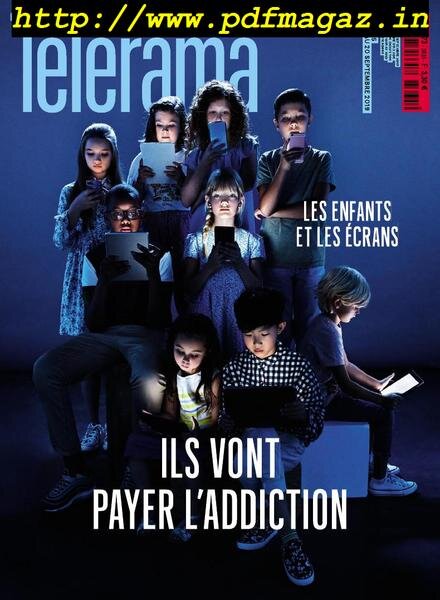 Telerama Magazine – 14 septembre 2019 Cover