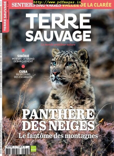 Terre Sauvage – Novembre 2019 Cover