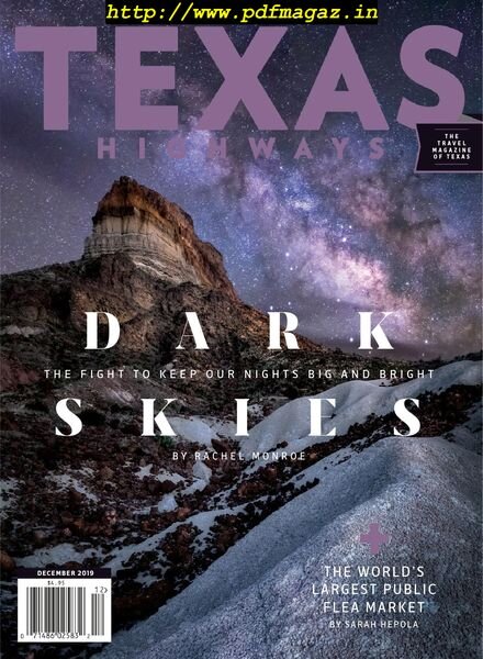 Texas Highways – December 2019 Cover