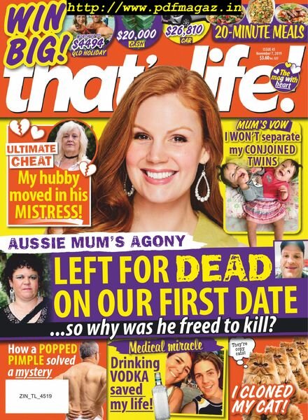 that’s life! – November 07, 2019 Cover