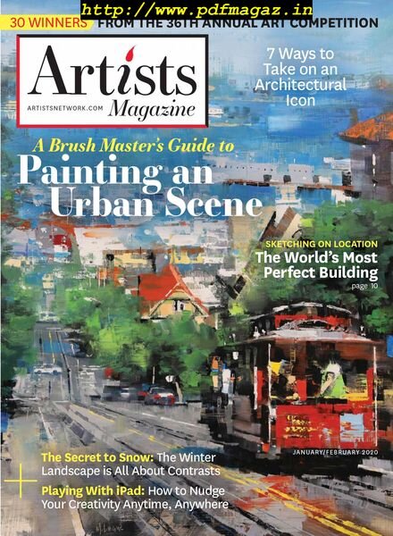 The Artist’s Magazine – January 2020 Cover