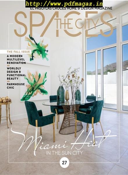 The City Spaces – Fall 2019 Cover