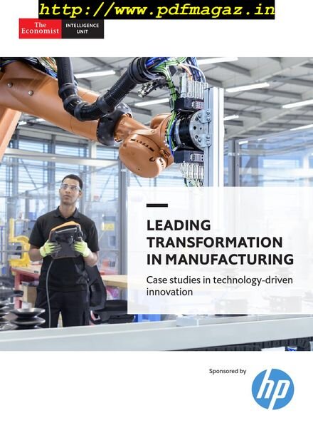 The Economist (Intelligence Unit) – Leading Transformation in Manufacturing (2019) Cover