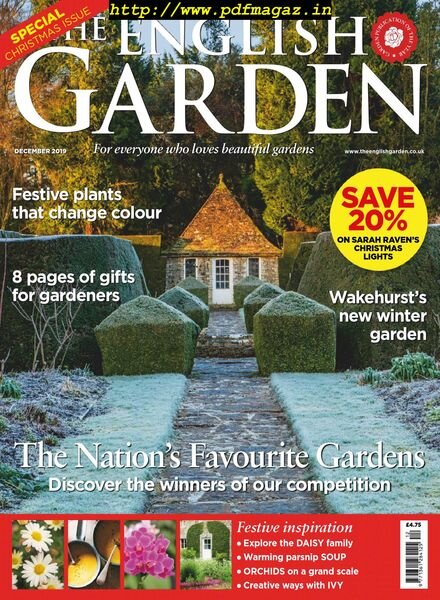 The English Garden – December 2019 Cover