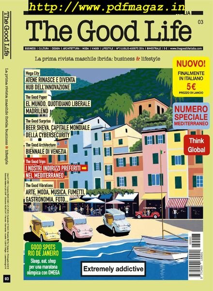 The Good Life Italia – Luglio-Agosto 2016 Cover