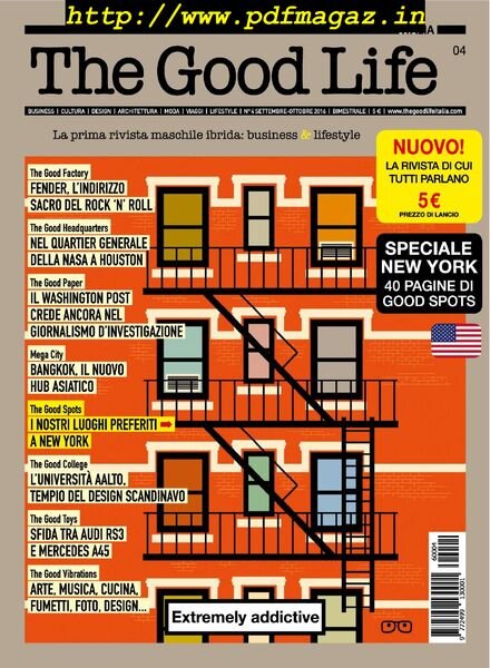 The Good Life Italia – Settembre-Ottobre 2016 Cover