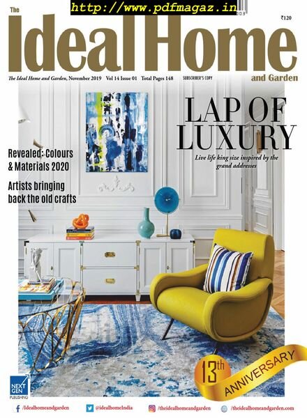 The Ideal Home and Garden – November 2019 Cover