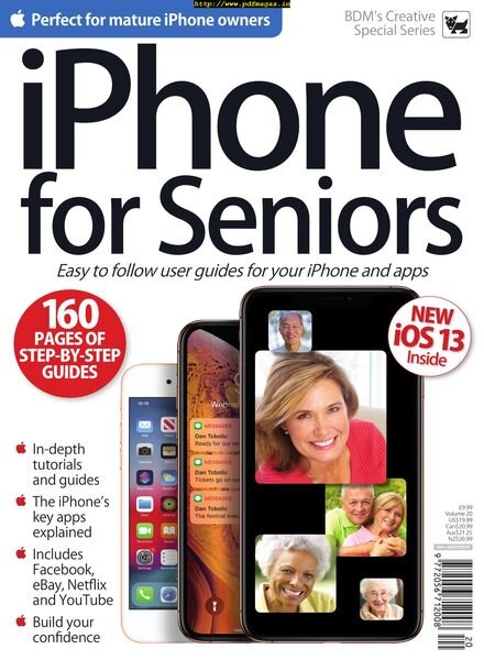 The iPhone Seniors Manual – October 2019 Cover