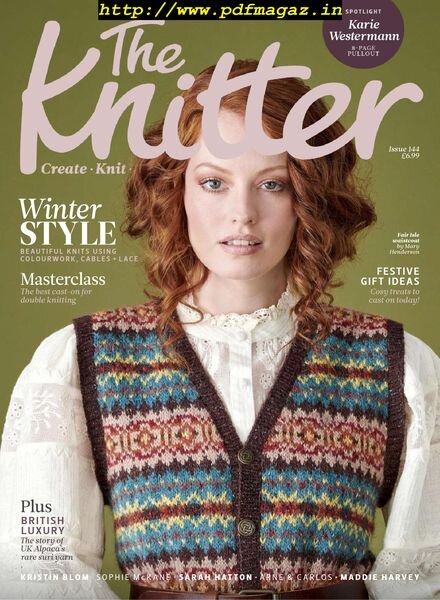 The Knitter – November 2019 Cover