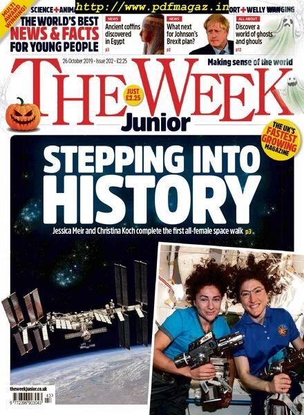 The Week Junior UK – 26 October 2019 Cover