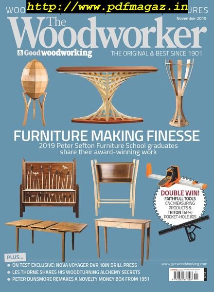 The Woodworker & Woodturner – November 2019 Cover