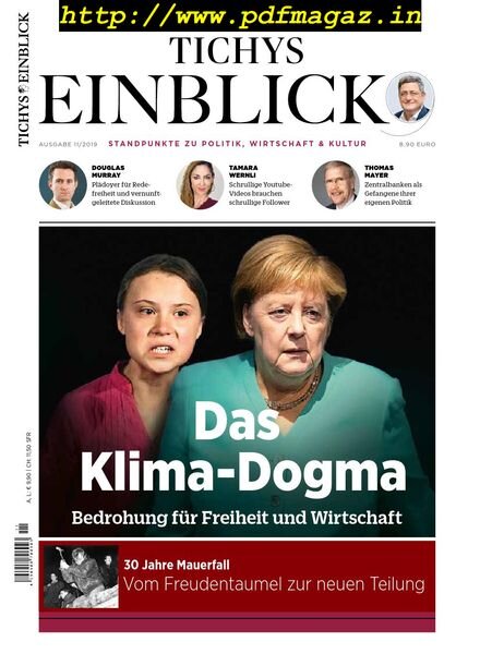 Tichys Einblick – November 2019 Cover