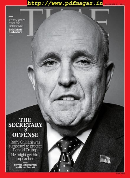 Time USA – November 11, 2019 Cover