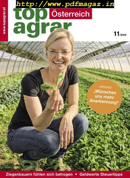 topagrar-Osterreich – November 2019 Cover