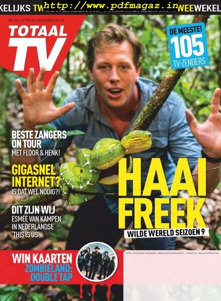 Totaal TV – 09 November 2019 Cover