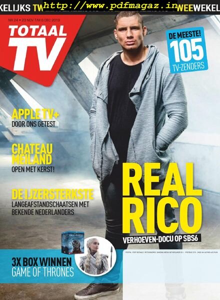 Totaal TV – 23 November 2019 Cover