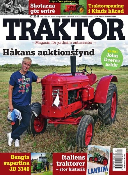 Traktor – 15 oktober 2019 Cover