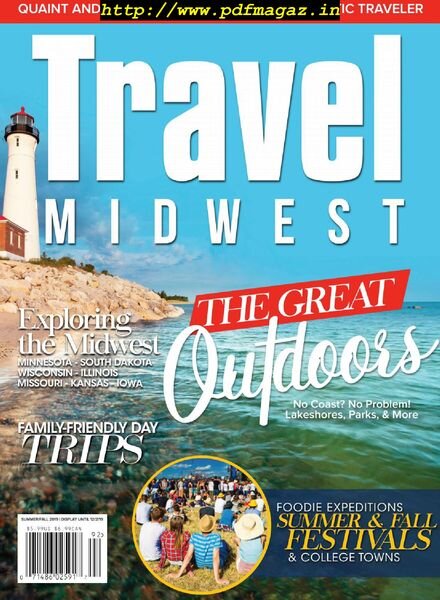 Travel Midwest – Summer-Fall 2019 Cover