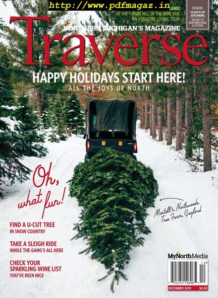 Traverse Northern Michigan’s Magazine – December 2019 Cover