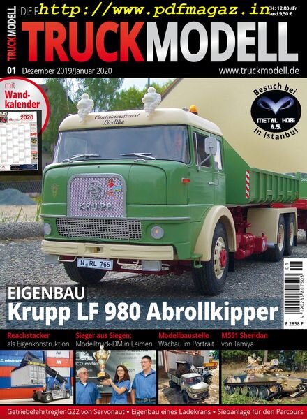 Truckmodell – Dezember 2019 Cover