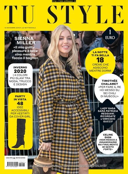 Tu Style – 12 novembre 2019 Cover