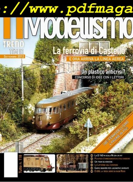 Tutto Treno Modellismo – Settembre 2012 Cover