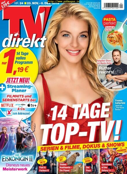 TV Direkt – 23 November 2019 Cover