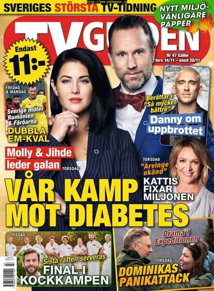 TV-Guiden – 12 november 2019 Cover