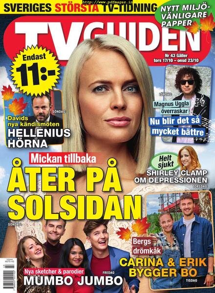 TV-Guiden – 15 oktober 2019 Cover
