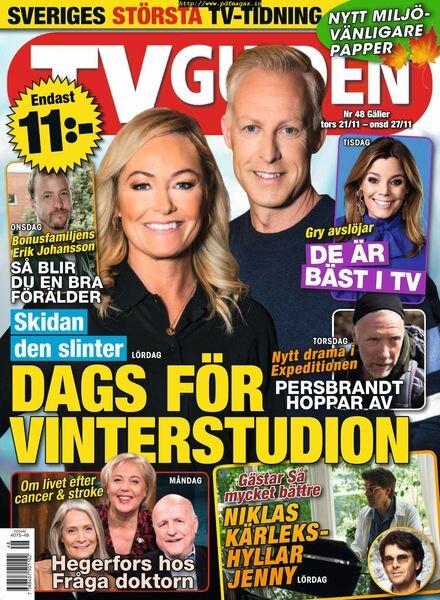 TV-Guiden – 19 november 2019 Cover