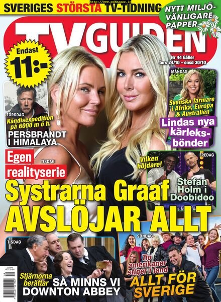 TV-Guiden – 22 oktober 2019 Cover