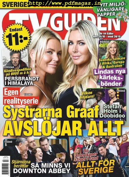 TV-guiden – 24 October 2019 Cover