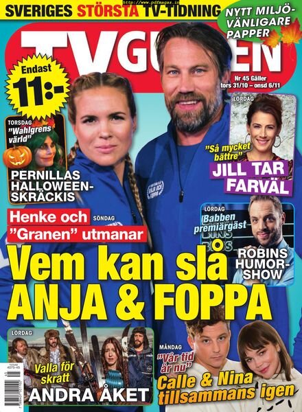 TV-Guiden – 29 oktober 2019 Cover