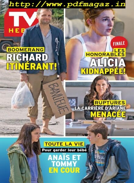 TV Hebdo – 09 novembre 2019 Cover