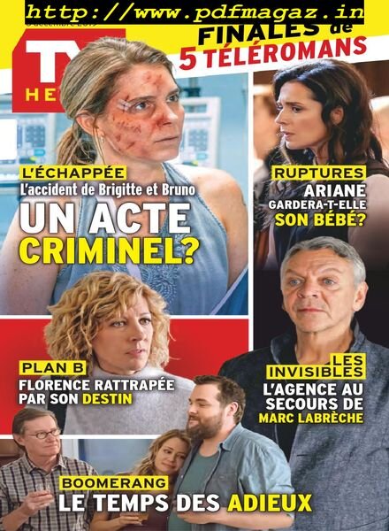 TV Hebdo – 30 novembre 2019 Cover