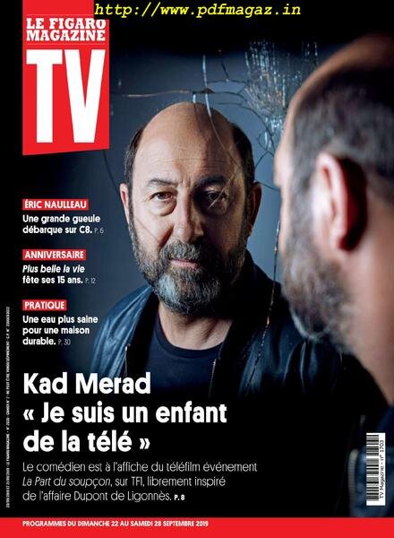 TV Magazine – 22 Septembre 2019 Cover