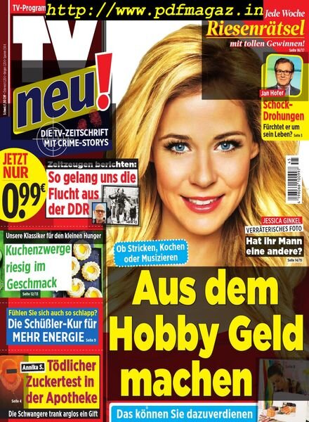 TV neu – 30 Oktboer 2019 Cover
