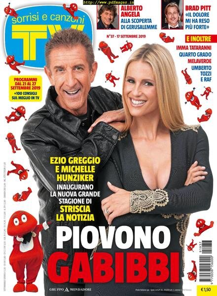 TV Sorrisi e Canzoni – 17 settembre 2019 Cover
