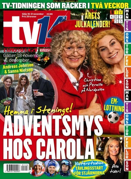 TV14 – 16 november 2019 Cover